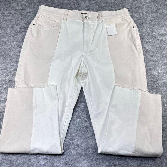DL1961 Pants - NWT DL1961 Patti Womens Jeans size 34 Straight High Rise Vintage Jeans 34 Beige
